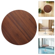  Tavolo da Pranzo Rotondo Pannello Cucina Legno Cerchio Piano Caffè Ricambio