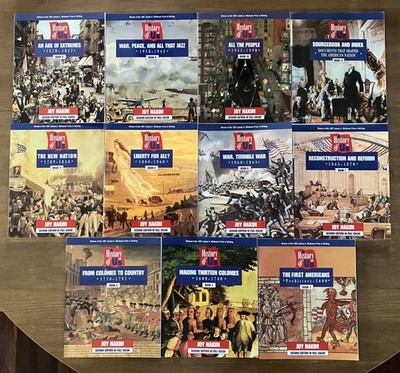 A History of US-Full set of 11 Books ~ by Joy Hakim~Second Edition