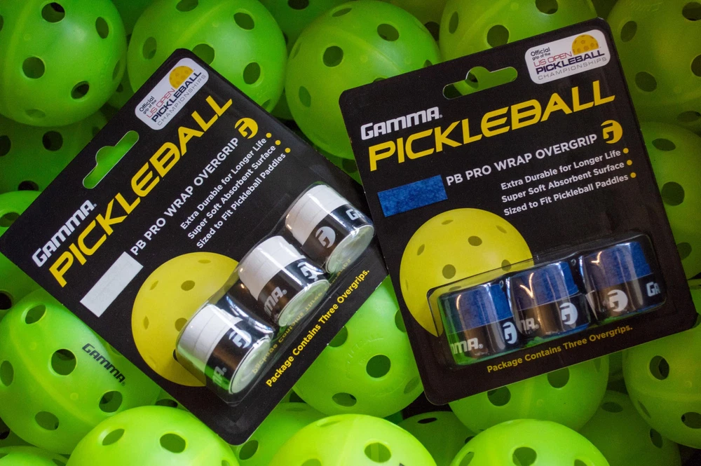Pickleball PRO WRAP OVERGRIP, Extra Tacky, Durable, Moisture Absorbent, White