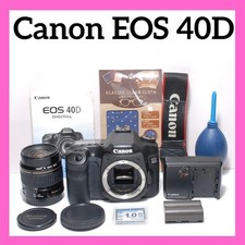 Canon EOS 40D Digital Camera with EF 35-80mm Lens High Speed Shooting