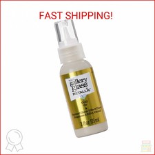 Gallery Glass Gold Stained Glass 2 fl oz Brilliant Metallic Finish Paint, Perfec