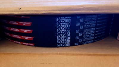 NEW GATES SUPER HC POWERBAND BELT - 9389-4080 4/5vx2000 - 4 Strand, 200in Cogged