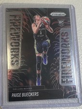 2025 Panini Prizm Paige Bueckers RC Fireworks insert #14