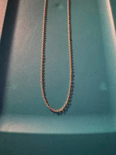 20 inch 925 gold plated cable chain 10% to charity