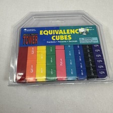 Learning Resouces Rainbow Fraction Fraction Tower Activity Set, Ages 8 