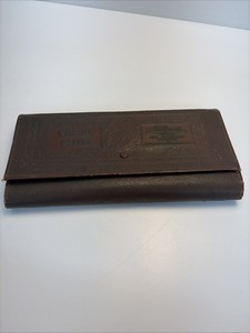 Antique John Hancock Mutual Life Insurance Valuable Papers Leather Folder