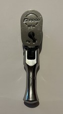 Snap-On 3/8 Drive, Flex Head Stubby Ratchet fkf80a used