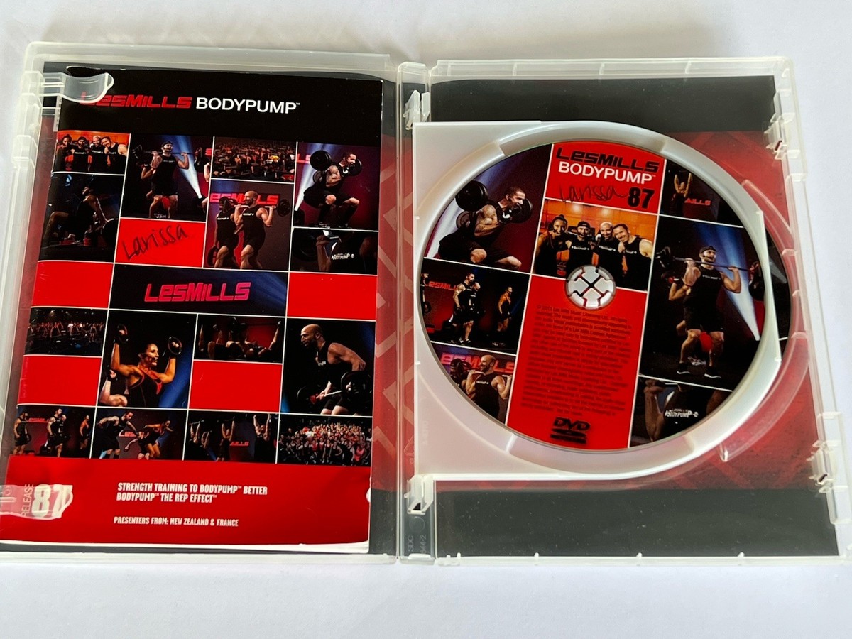 Les Mills BodyPump Body Pump 87 (DVD + CD + Notes) Workout