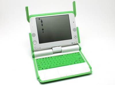 OLPC XO-1 Laptop Computer NO AC Power Adapter/ Bad Screen/ Working