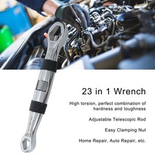 23 in 1 Wrench Adjustable Multifunctional Double Ended Chrome Vanadium Steel