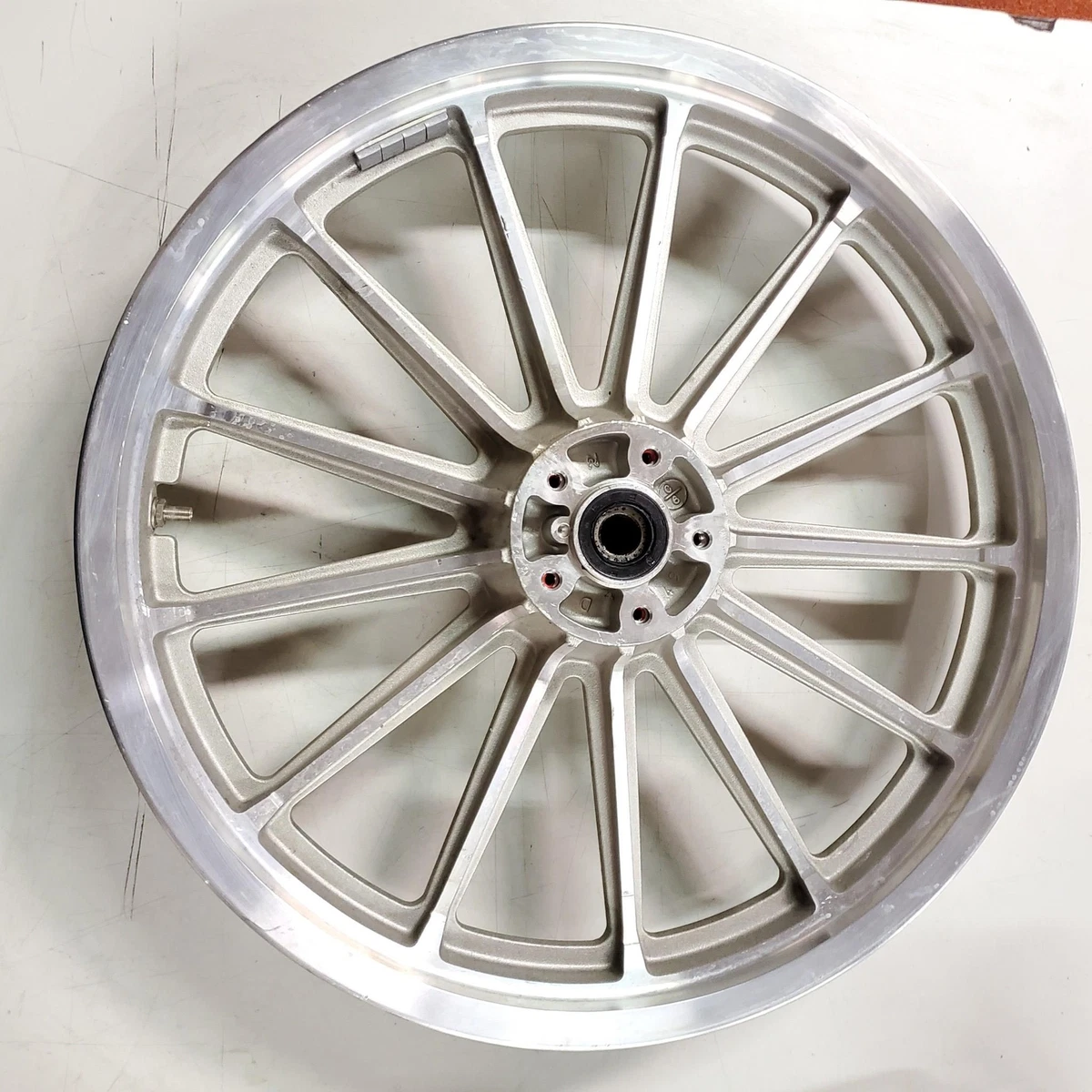 Front 13 Spoke Mag Wheel Harley Sportster Dyna 84 99 3 4 Axle 883