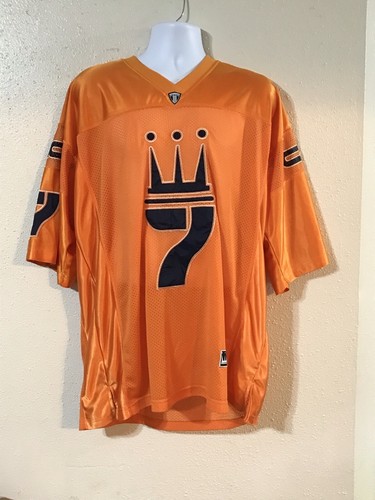 Vtg Dada Supreme Football Jersey Orange 