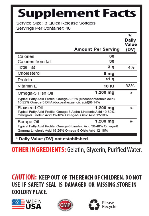 brain food Fish Oil 1200mg OMEGA 3 6 9 heart health omega 3 3