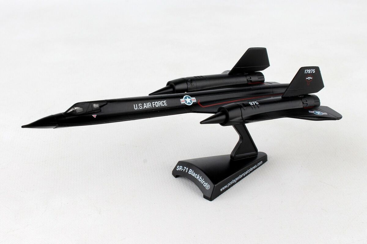 hogan Mシリーズ SR-71 ブラックバード 1/200 USAF Lockheed SR-71 Blackbird 1/200 Diecast Model with Stand