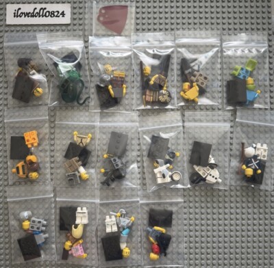 Set of (16) Lego Series 10  Minifigures 71001 New Opened.