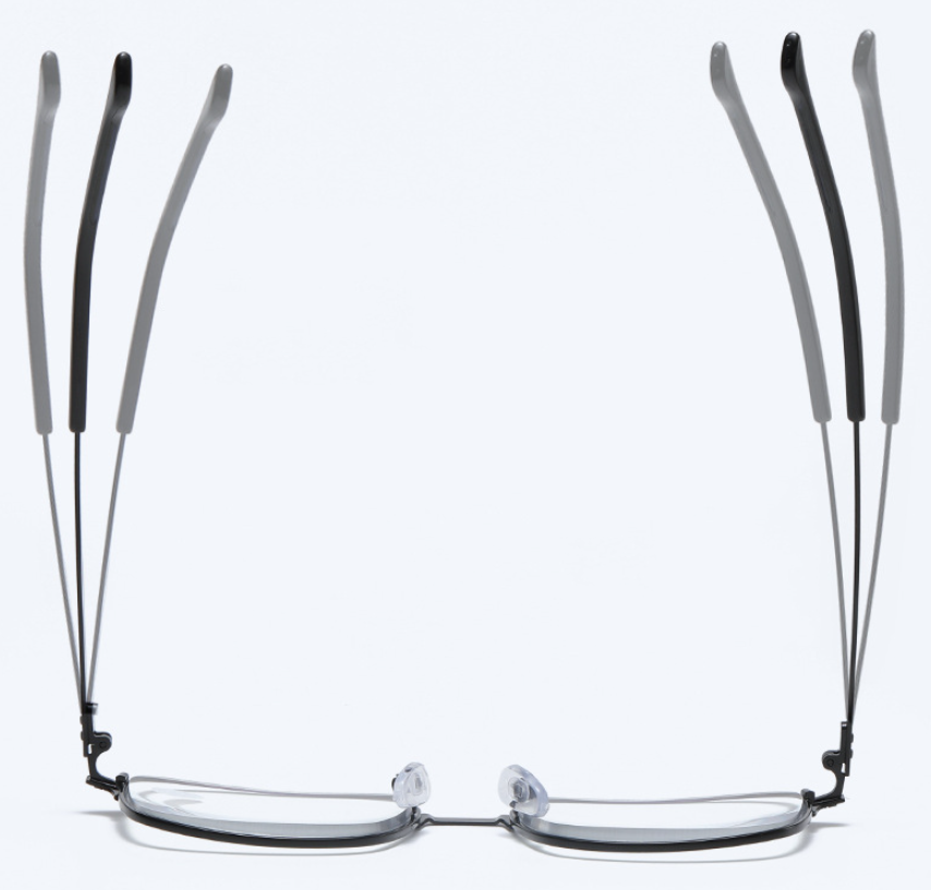 Men Progressive Multifocus Photochromic Anti Blue Light Square Reading