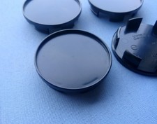 4x Nabenkappen Nabendeckel Felgendeckel 64mm 58,5mm  schwarz M485 S