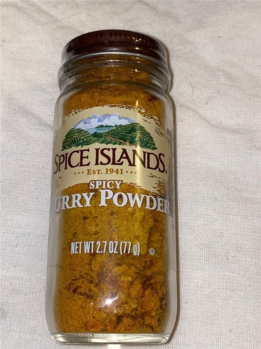 Spice Islands Spicy Curry Powder 2.7oz Jar Best By 12/2024