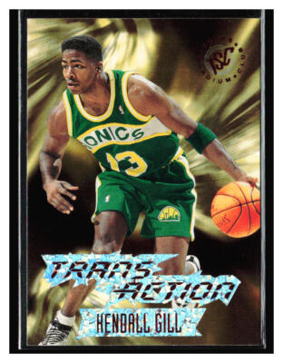 1995 Stadium Club Trans Action #T77 Kendall Gill