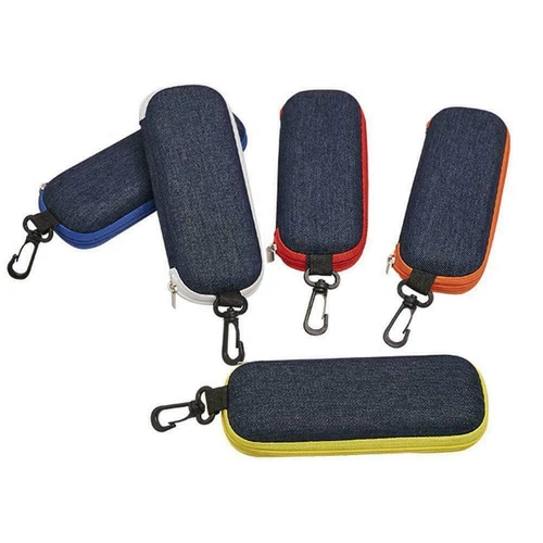 3-teiliges Brillenetui-Set Mit Putztuch – Hartschalen-Etui In Grün, Lila, Rosa, Für Brille & Sonnenbrille