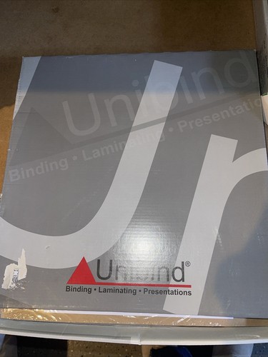 Unibind Laminating Binding Presentation Steel Crystal LS D Blue Type 3 - 7 Pkgs