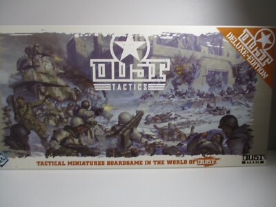 Dust Tactics Board Game DELUXE EDITION Core Set NEW only opened to view contents