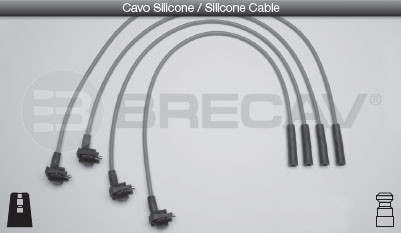 Set Cavi Accensione 4 Pezzi Per Veicoli Senza Spinterogeno - Compatibile Con Opel Vectra, Astra, Omega - Foto 3