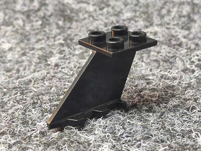 Lego 3479 schwarz Heckflügel Leitwerk Stütze Kufe - Classic Space Blacktron - U3