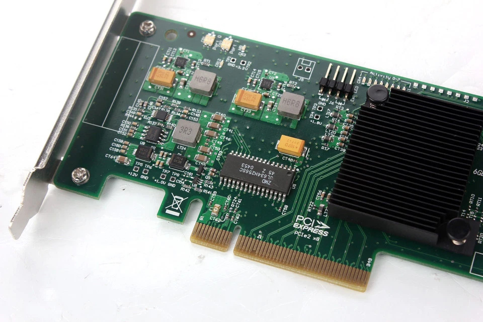 LSI SAS2008-8I SATA 9211-8i 6Gbps 8 Ports HBA PCI-E RAID Controller Card - Image 2 of 4