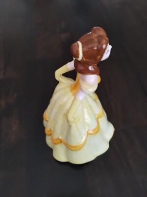 Disney Beauty and the Beast Belle Figurine Ceramic Rare