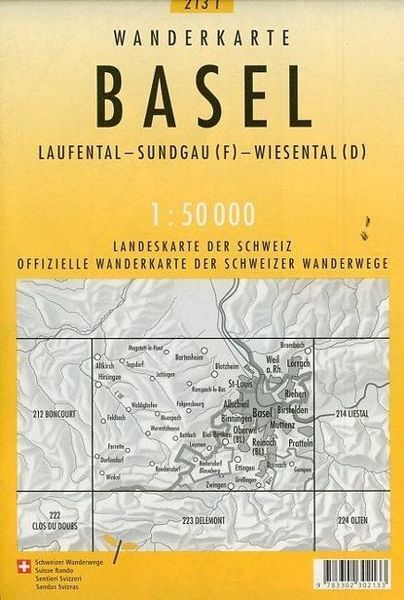 Thumbnail - Swisstopo 1 : 50 000 Basel