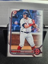 2022 Bowman Prospects #BP-68 Niko Kavadas Boston Red Sox