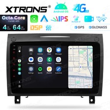 9" Autoradio f&uuml;r Mercedes SLK Klasse R171 SLK300 8-Core 4G+64GB GPS Navi CarPlay