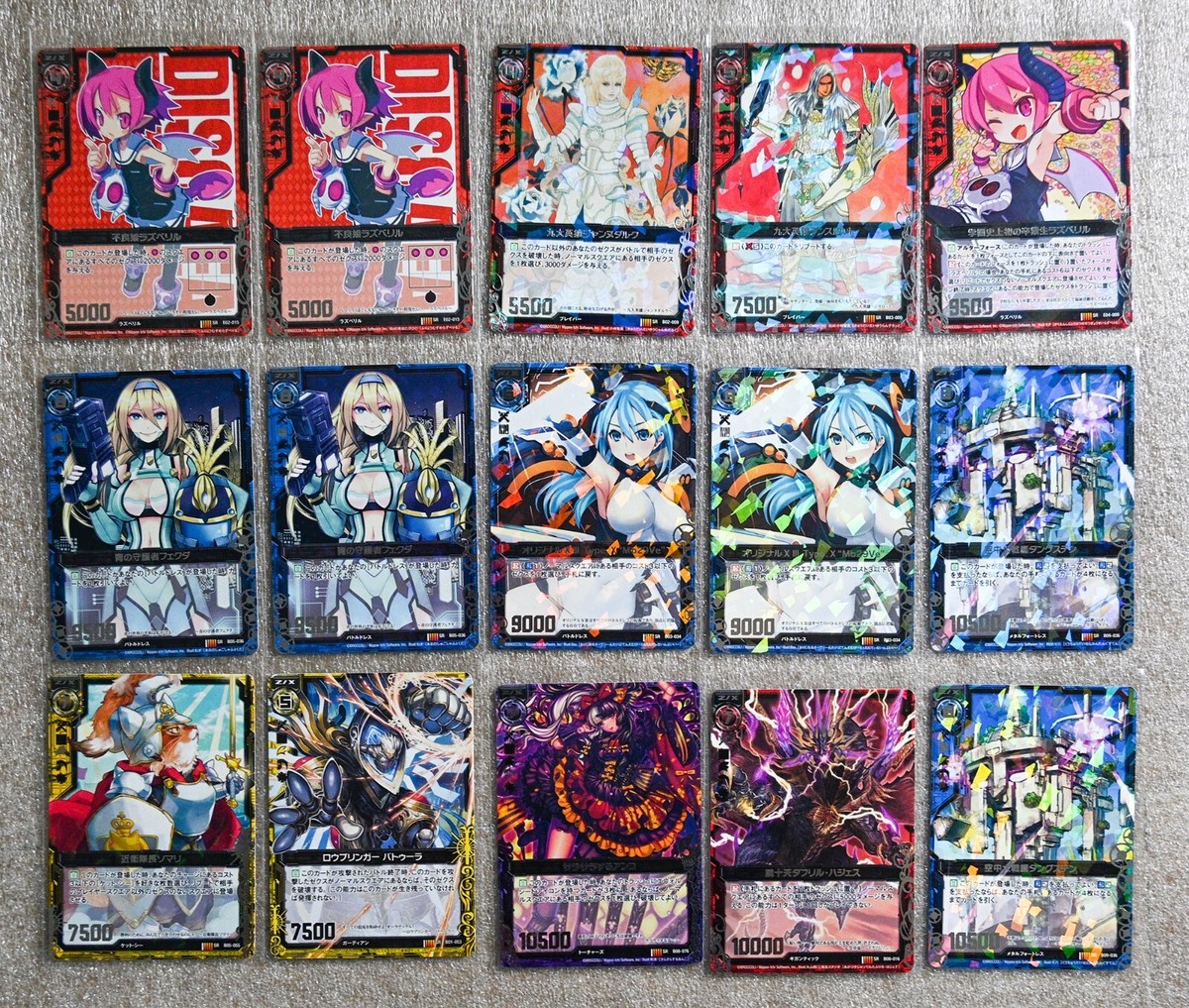 Z/X Zillions Of Enemy X Holo Foil SR , R Japanese 98 cards