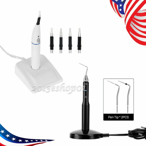 Dental Obturation Pen ENDO Heated System+Gutta Percha Points /Tooth Gum Gutter - Picture 2 of 19