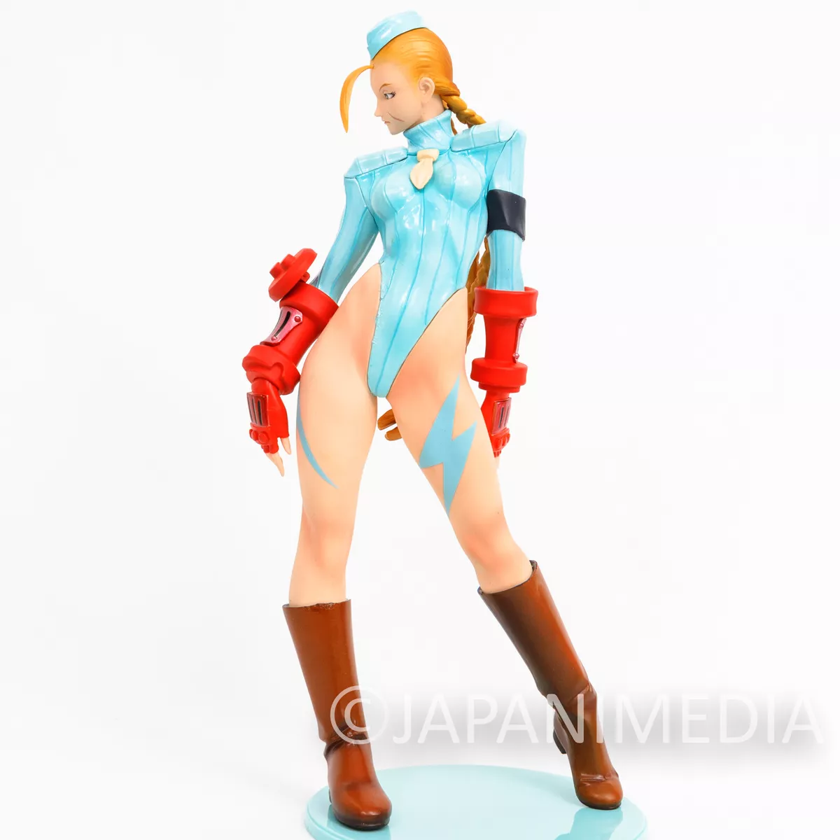 Street Fighter ZERO 3 Cammy Figure Light Blue Ver. Kaiyodo Capcom