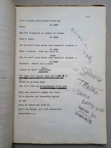 THE MAD SHOW (1966) Original Musical Revue Script based on Mad Magazine Sondheim - Picture 13 of 18