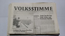 24.12.1981 VOLKSSTIMME d. DDR / GEBURTSTAG ZEITUNG / GEBURTSTAGSZEITUNG GESCHENK