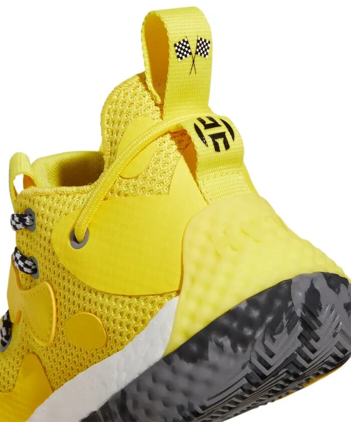 Adidas Harden Vol. 6 Taxi Yellow Black GV9586 Mens 8.5 US Boost