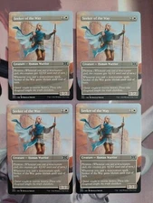 Seeker Of The Way BORDERLESS 4x *$10 Off Every $35 Sale!* Magic MTG Card