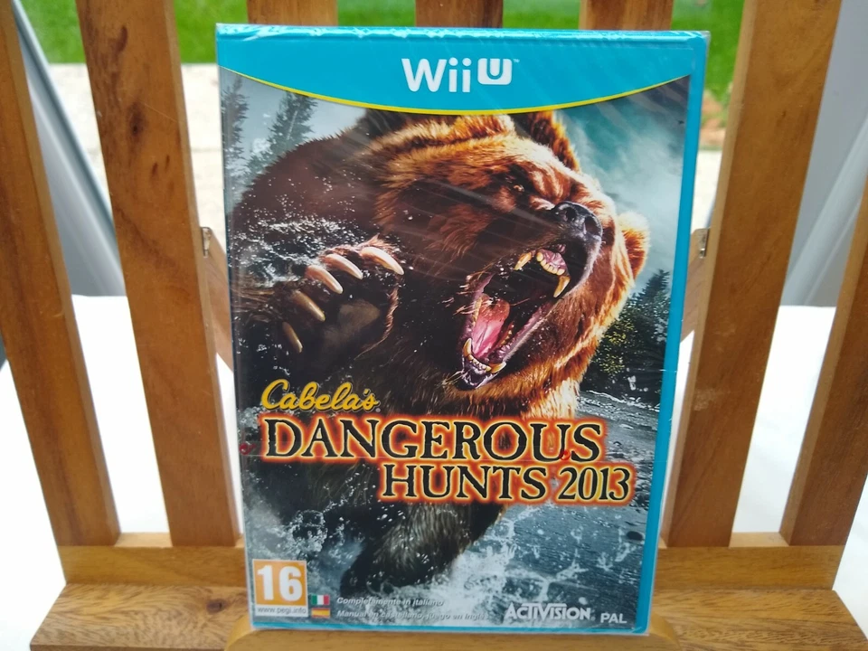 Cabelas Dangerous Hunts 2013 Wii U BRAND NEW SEALED. RARE Nintendo Pal  - Image 4 of 4