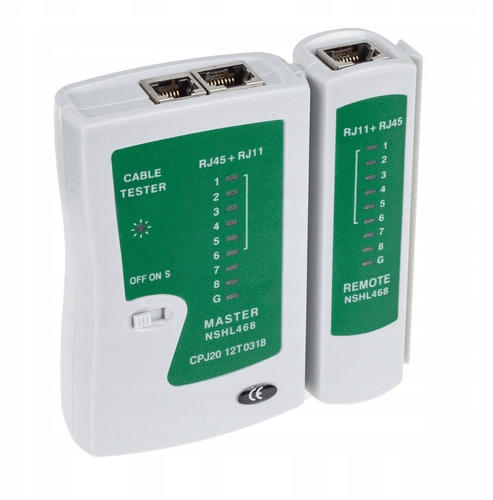 New Network Cable Tester RJ45 RJ11 Network Phone LAN Ethernet Wire Cable 1143 - Afbeelding 1 van 8