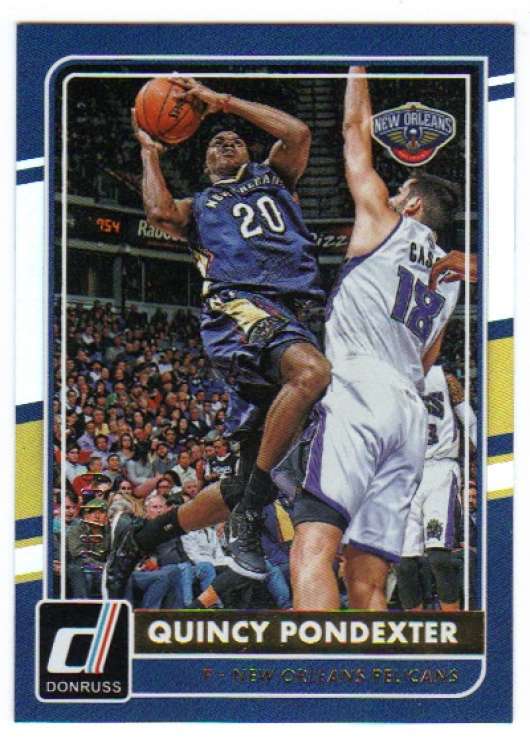2015-16 Donruss Basketball Holo Parallel /199 #45 Quincy Pondexter
