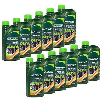 FANFARO Getriebeöl Schaltung MAX 6 75W-90 GL-4/ GL-5 12x 1 Liter Aeon CAN-AM Rex