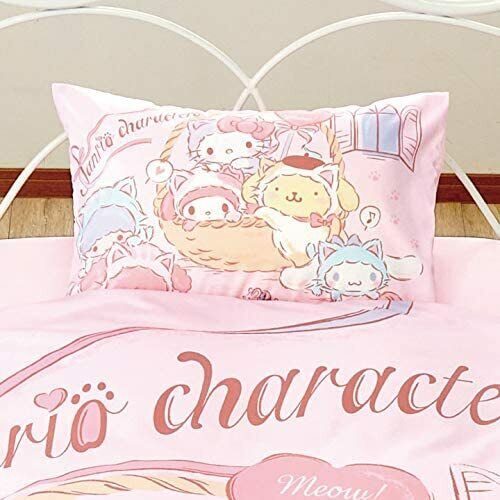 Sanrio Characters Duvet Cover 3-piece set Futon cover single SANRIO 150×210cm - Picture 3 of 6