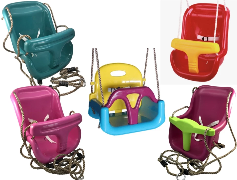 LOGGYLAND Columpio Infantil Asiento Columpio Gorila Babyhochschaukel Cinturón Bebé