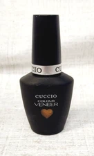 Cuccio Veneer LED Color Nail Polish lacquer ~ NEVER CAN SAY MUMBAI ~ 0.44 fl oz