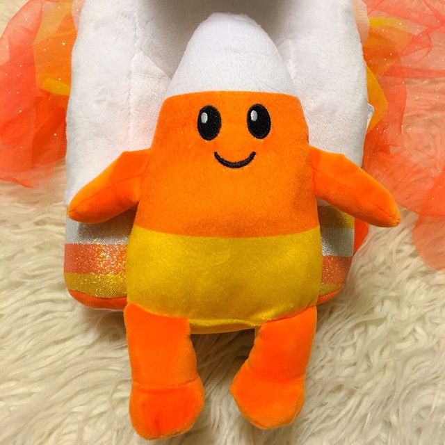 Build a Bear Candy Corn Unicorn w/ Sparkle Dress & Candy Corn Rider