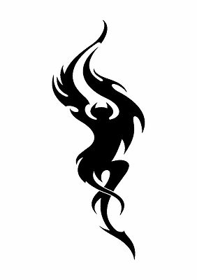 350 micron Mylar not thin stuff #TaT007 Chinese Dragon Tattoo style stencil
