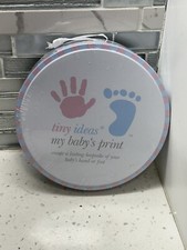 New Tiny Ideas My Baby's Hand Print or Foot Print Keepsake